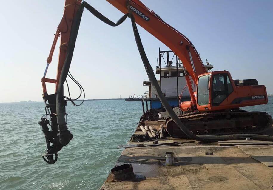 挖機(jī)配套液壓動力泥漿泵 清淤泵 淤泥泵