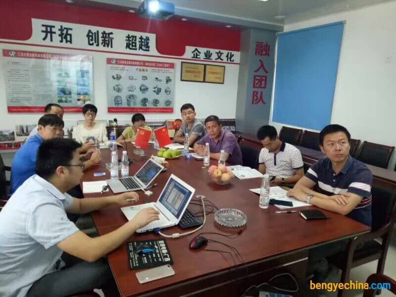 福建東南電化集團公司領導一行蒞臨科奧流體