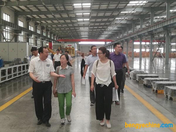 工信部規(guī)劃司來泰豐智能考察調研